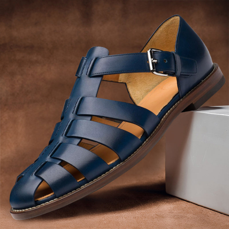 Marcus Gladiator-sandaler i læder