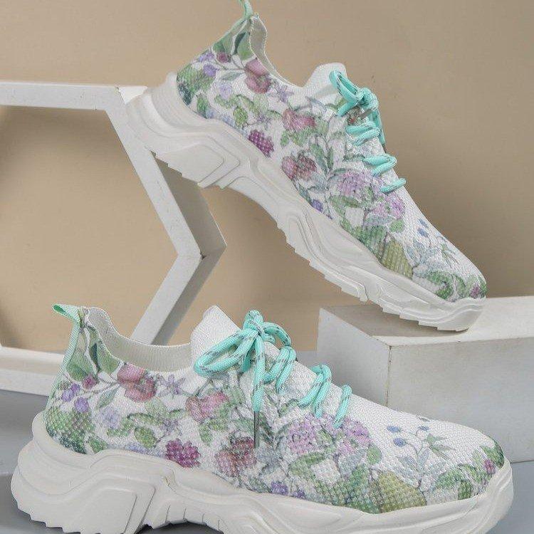 Flexistep™ - ortopædiske sneakers med blomster